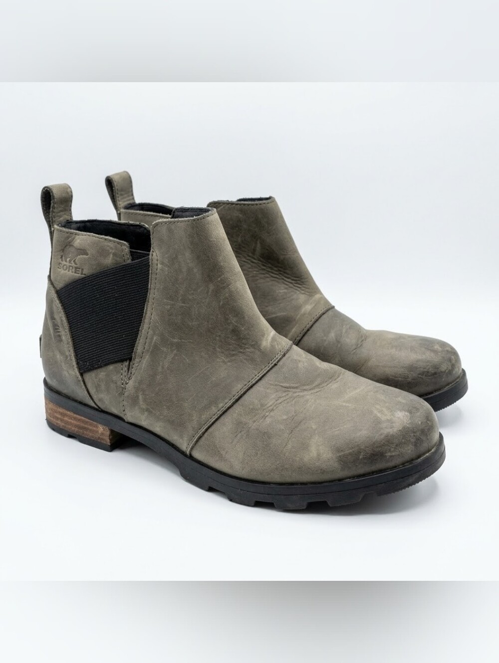 Sorel Womens Chukka Boots in Olive